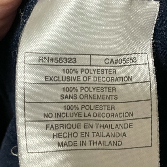 Nike Air Jordan Retro Track Jacket Full Zip Men's Navy Blue Size Medium - Picture 8 of 9